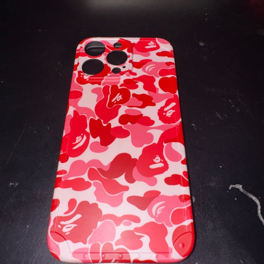 iPhone 15 pro max bape case